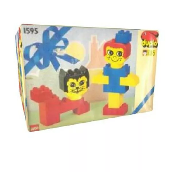 DUPLO 1595 Girl with Cat