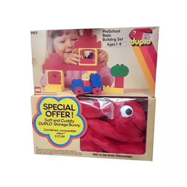 DUPLO 1957 Building Set with Storage Bunny