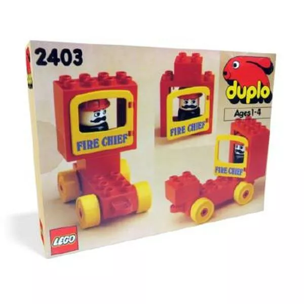 DUPLO 2403 Fire Chief Building Set