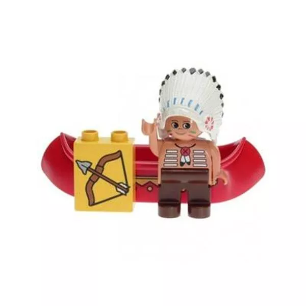 DUPLO 2431 Big Chief's Canoe