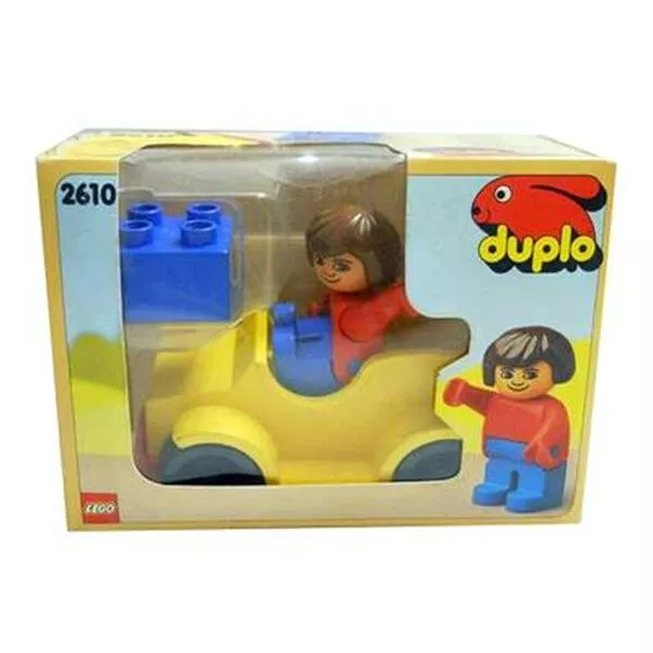 DUPLO 2610 Yellow Car