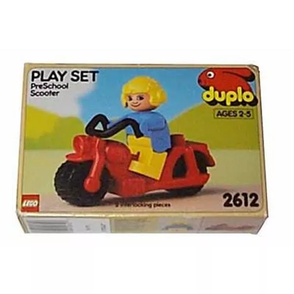 DUPLO 2612 Motorbike & Rider