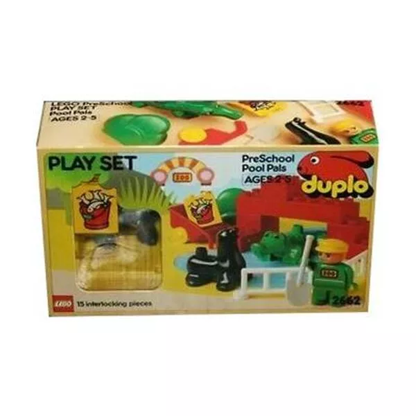 DUPLO 2662 Crocodile and Sea Lion