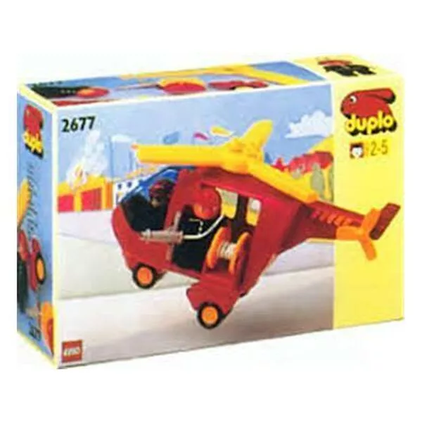 DUPLO 2677 Fire Helicopter