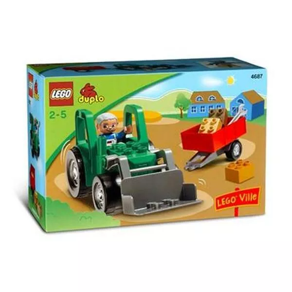 DUPLO 4687 Tractor-Trailer