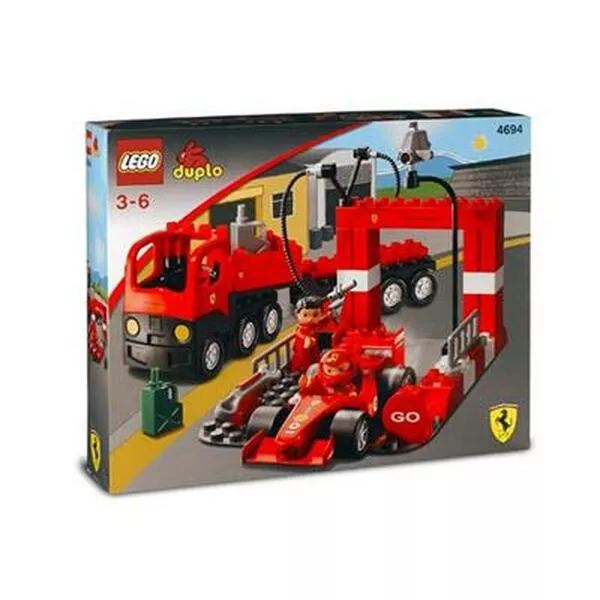 DUPLO 4694 Ferrari F1 Racing Team (Фото 2)