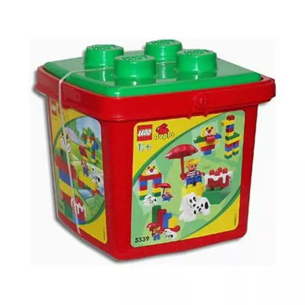 DUPLO 5339 Small Bucket with Dog