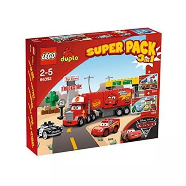 DUPLO 66392 Тачки Суперпак 3 в 1