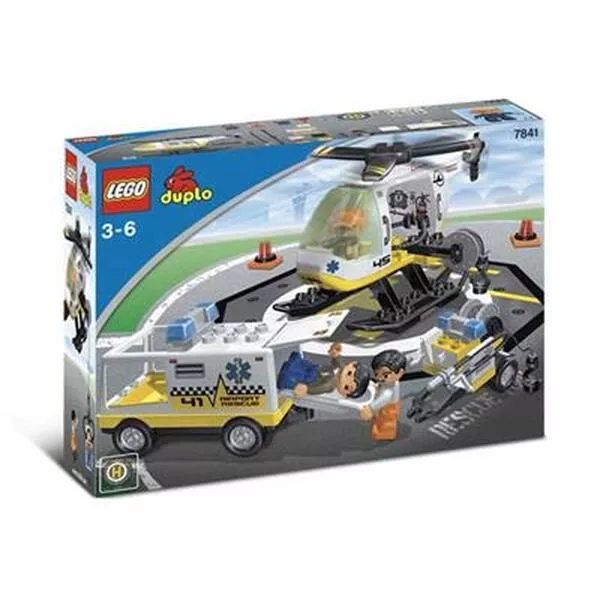 DUPLO 7841 Helicopter Rescue Unit