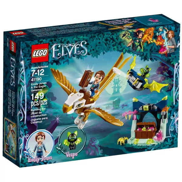 Elves 41190 Побег Эмили на орле