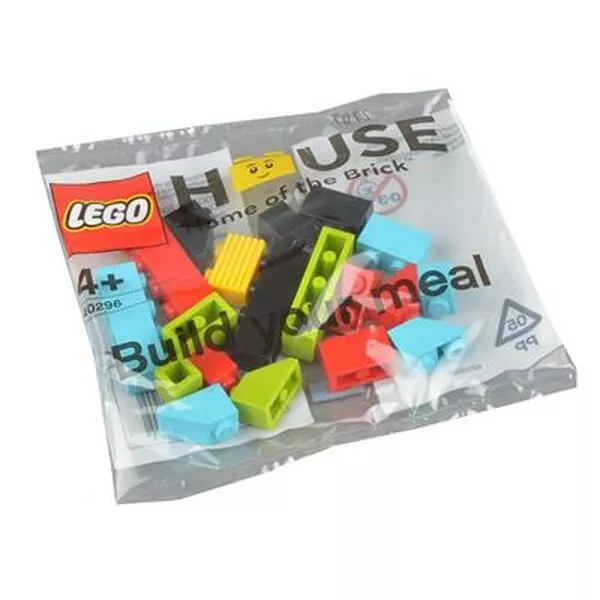 Exclusive 40296 LEGO House Build Your Meal Brick Bag