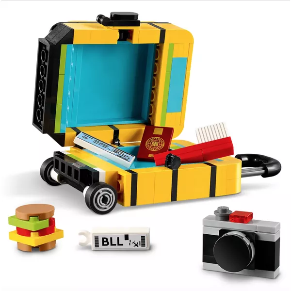 Exclusive 40817 Желтый дорожный чемодан (Фото 6)