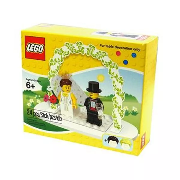 Exclusive 853340 Minifigure Wedding Favor Set