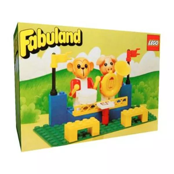 Fabuland 3631 The Fabuland Big Band Peter Pig and Gabriel Gorilla