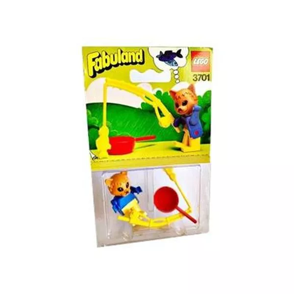 Fabuland 3701 Charlie Cat the Fisherman