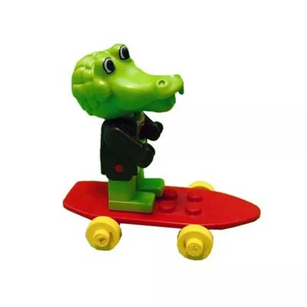 Fabuland 3721 Clive Crocodile on His Skateboard (Фото 3)