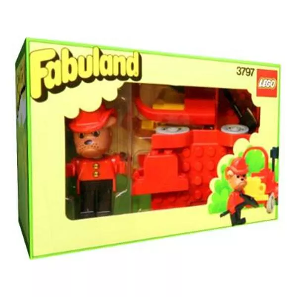 Fabuland 3797 Fire Chief Boris Bulldog