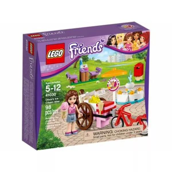 Friends 41030 Оливия и велосипед с мороженым
