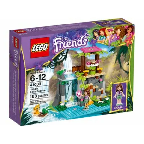 Friends 41033 Джунгли: Спасение тиргёнка у водопада