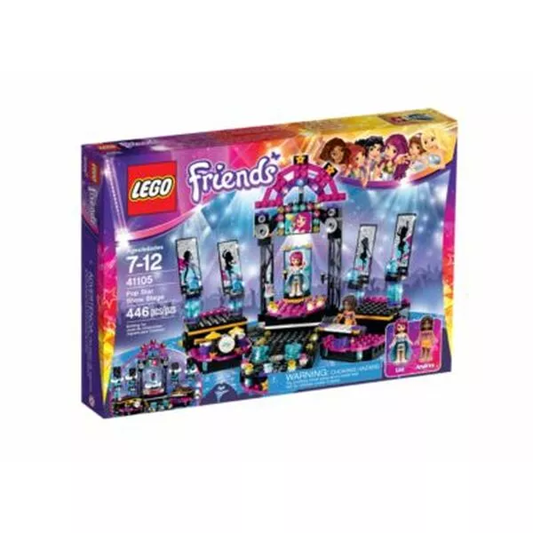 Friends 41105 Поп-звезда: сцена