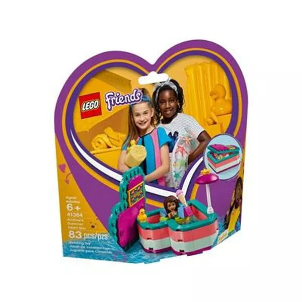 Friends 41384 Летняя шкатулка-сердечко для Андреа