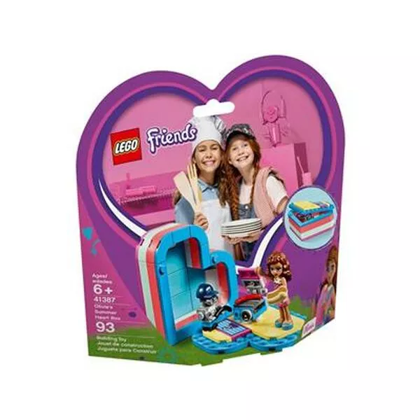 Friends 41387 Летняя шкатулка-сердечко для Оливии