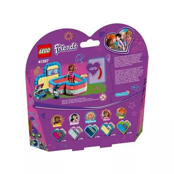Friends 41387 Летняя шкатулка-сердечко для Оливии (Фото 2)
