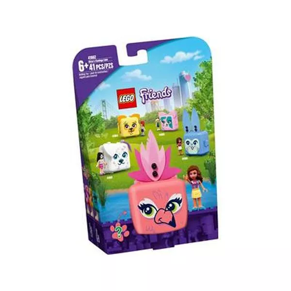 Friends 41662 Кьюб Оливии с фламинго