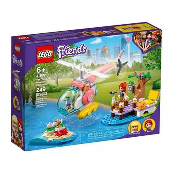 Friends 41692 Спасательный вертолёт ветеринарной клиники