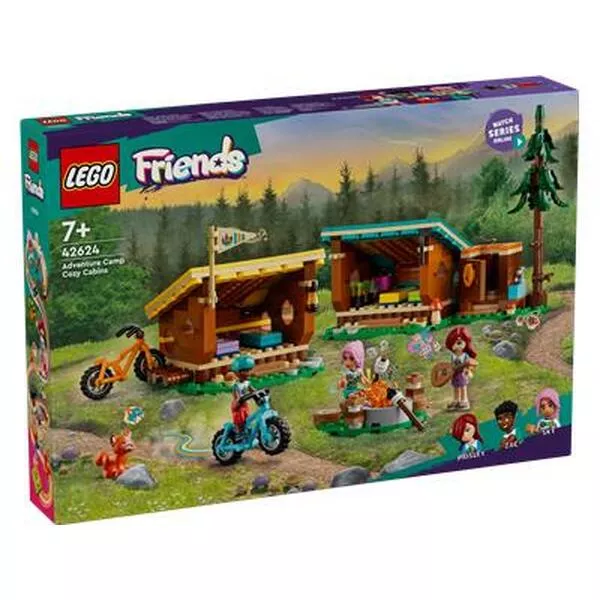 Friends 42624 Adventure Camp Cosy Cabins