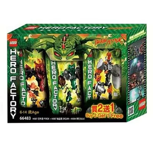 HERO Factory 66483 Value Pack 3-in-1