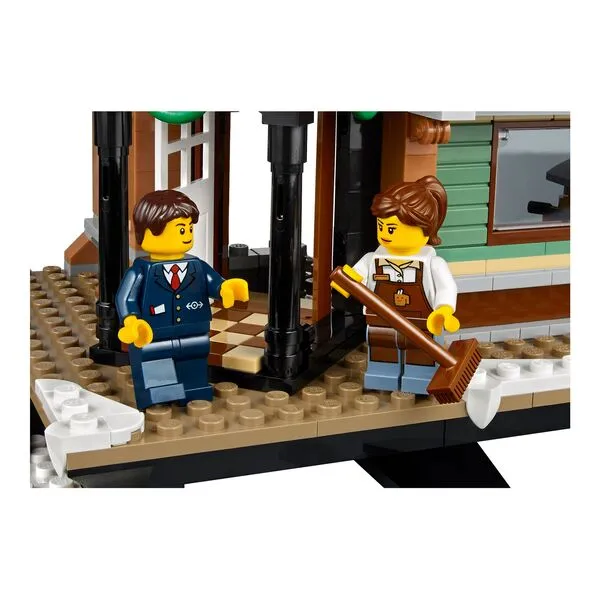 Icons 10259 Зимняя железнодорожная станция (Фото 5)