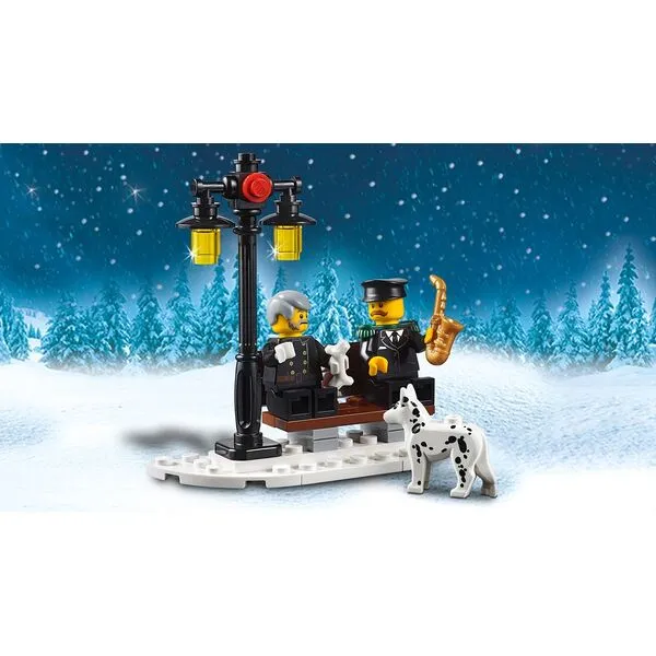 Icons 10263 Пожарная часть в зимней деревне (Фото 7)