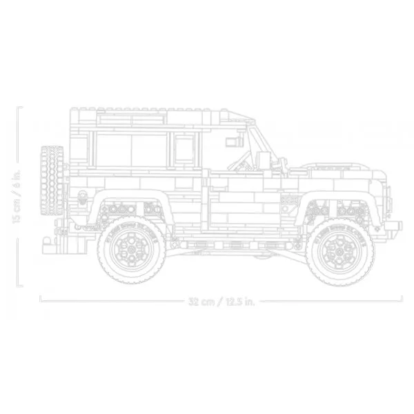 Icons 10317 Land Rover Classic Defender 90 (Фото 15)