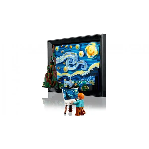 Ideas 21333 Винсент Ван Гог - Звездная ночь (Фото 7)