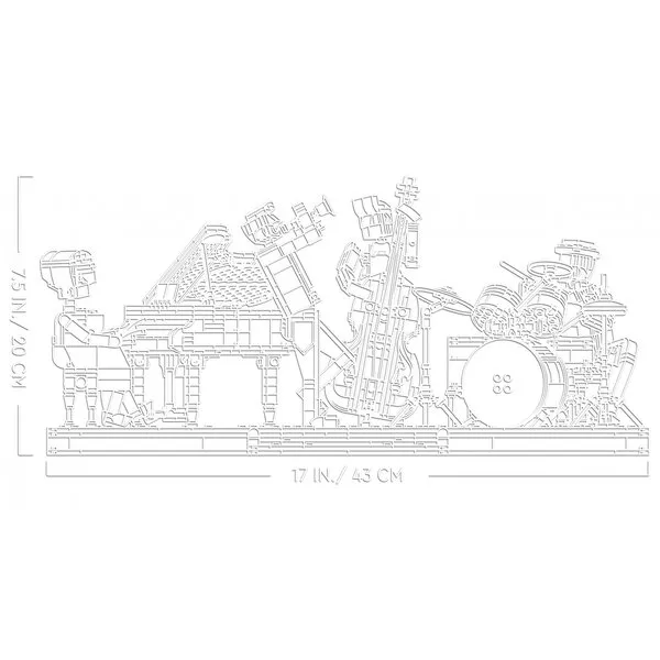 Ideas 21334 Джазовый квартет (Фото 18)