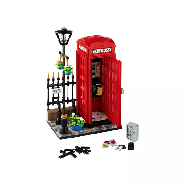 Ideas 21347 Красная лондонская телефонная будка (Фото 4)