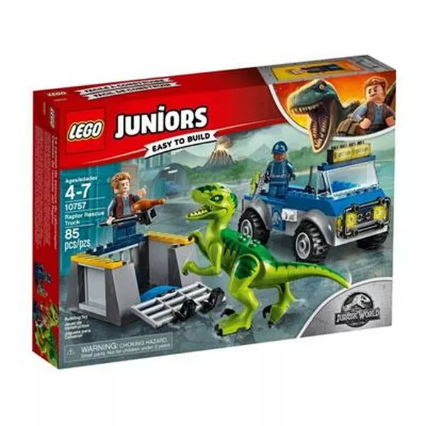 Juniors 10757 Грузовик спасателей для перевозки раптора