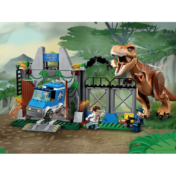 Jurassic World 10758 Побег Ти-Рекса (Фото 3)