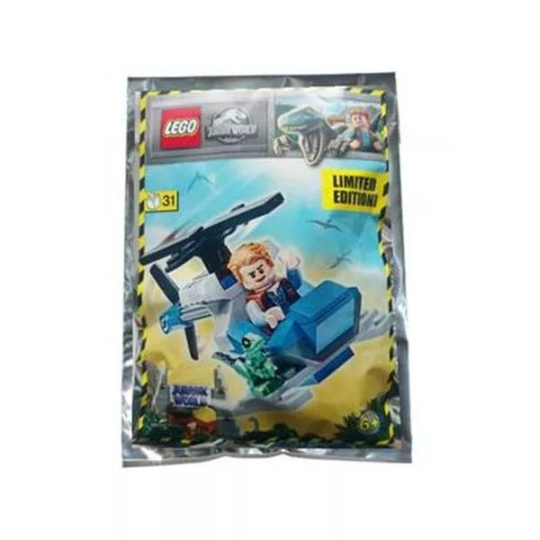 Jurassic World 122113 Owen with Helicopter (Фото 3)