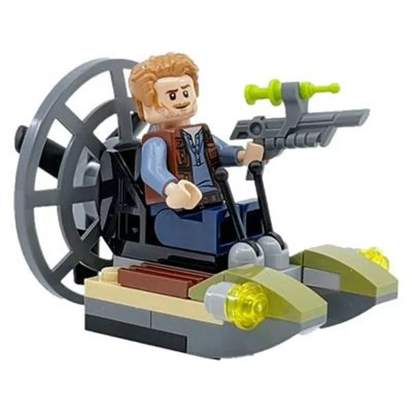Jurassic World 122220 Owen with Airboat (Фото 3)