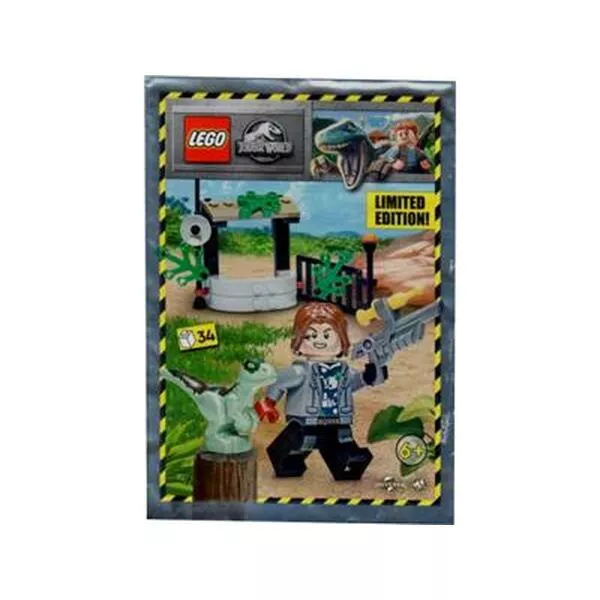 Jurassic World 122224 Rainn Delacourt with Raptor (Фото 2)