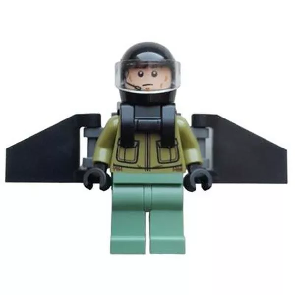 Jurassic World 122332 Jetpack-Ranger & Raptor