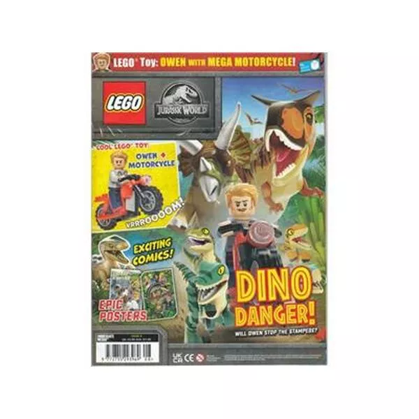 Jurassic World 122333 Owen with Motorcycle