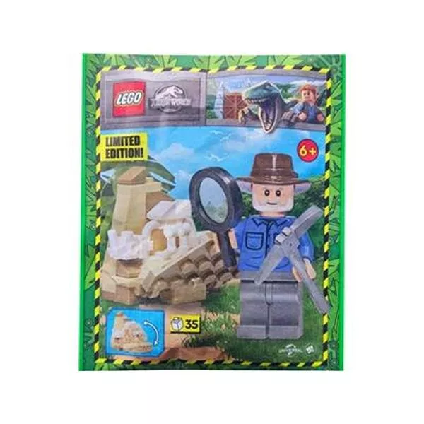 Jurassic World 122334 Alan with Dino Skeleton (Фото 4)