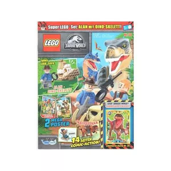 Jurassic World 122334 Alan with Dino Skeleton