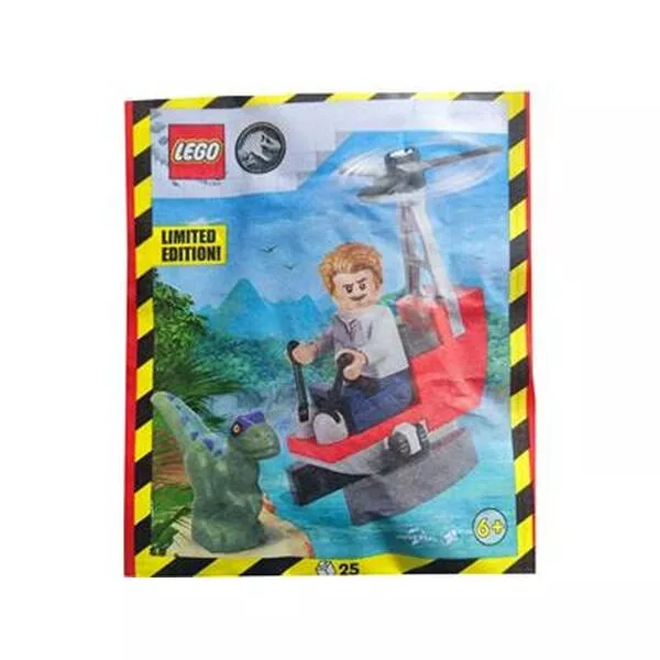 Jurassic World 122403 Owen with Helicopter