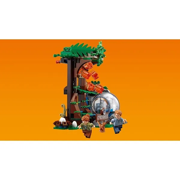 Jurassic World 75929 Побег в гиросфере от Карнотавра (Фото 5)