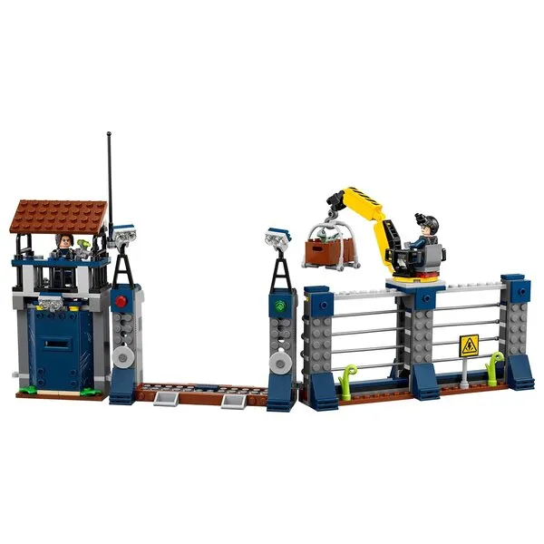 Jurassic World 75931 Нападение дилофозавра на сторожевой пост (Фото 5)