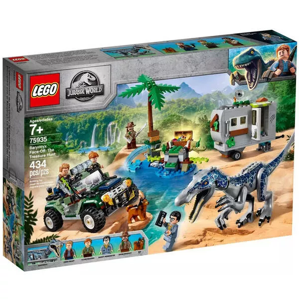 Jurassic World 75935 Поединок с бариониксом: охота за сокровищами